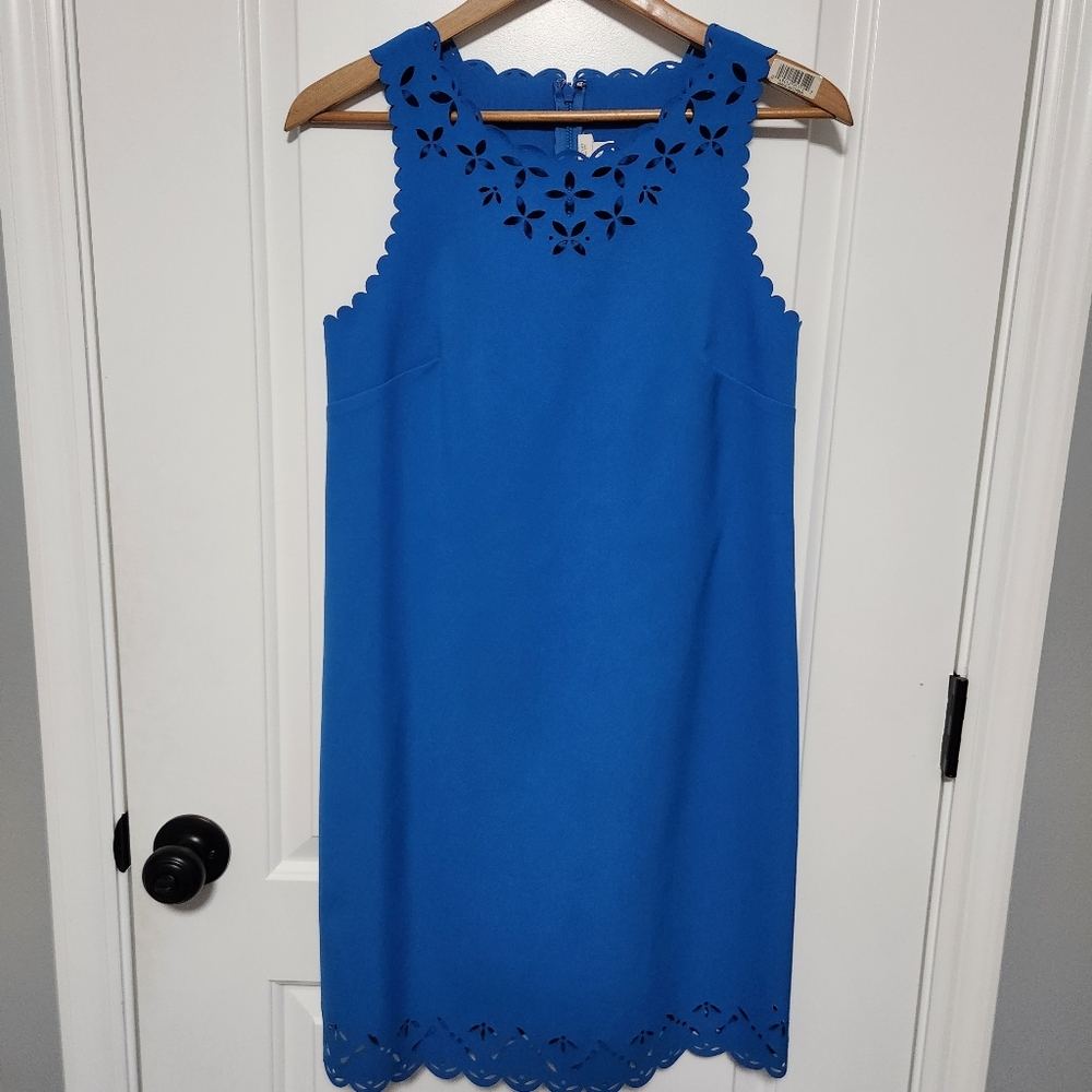 J. Crew Dress Blue Size 4 Style E9811